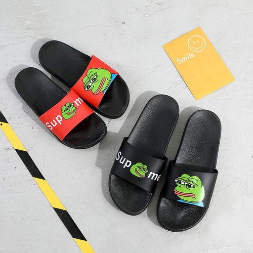 网红同款可外穿拖鞋男