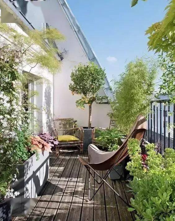 网红小区阳台花园设计图,打造绿色生活新空间